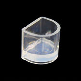 HPR 24 sarokvédő cipőre, méret: 18 x 13 mm - CLEAR (Szntelen)
